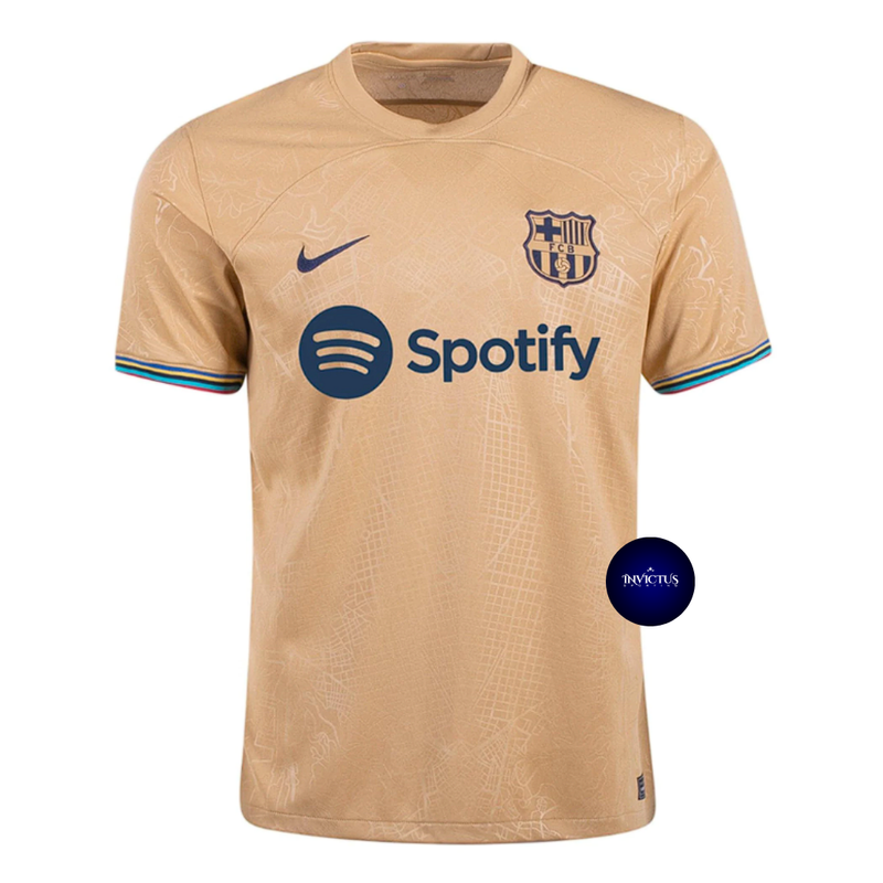 Camisa Barcelona Reserva 22/23 - Versão Torcedor