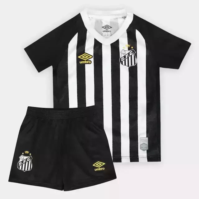 Conjunto Infantil Santos Away - 25/26