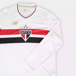 Camisa São Paulo Manga Longa 25/26 Home - Torcedor Masculina