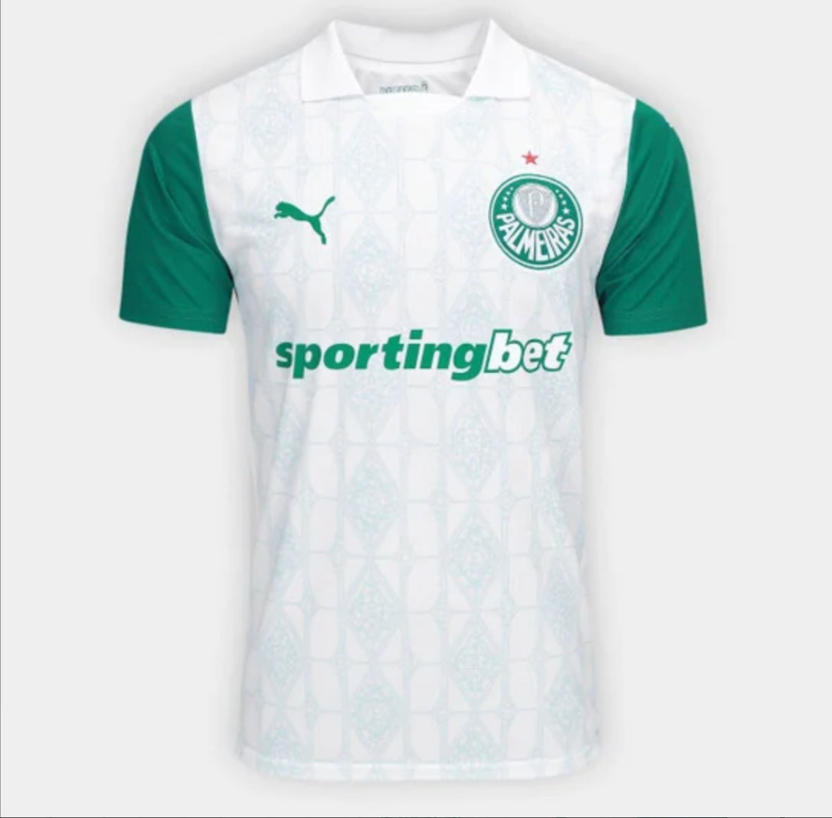Camisa Palmeiras Away II 25/26 - Branca