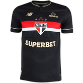 Camisa Tricolor Third 25/26 - Preta (PRÉ-VENDA)