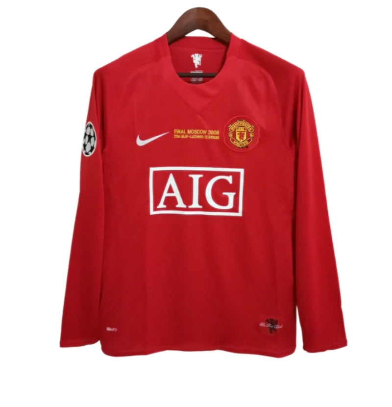 Camisa Manchester United 2008- Versão Retro