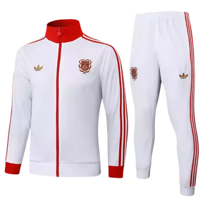 Conjunto de Treino Bayern de Munich Especial 125 25/26 Branco e Vermelho - Adidas