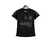 Camisa Corinthians 24/25 II Away - Todos os Patrocínios - Feminina