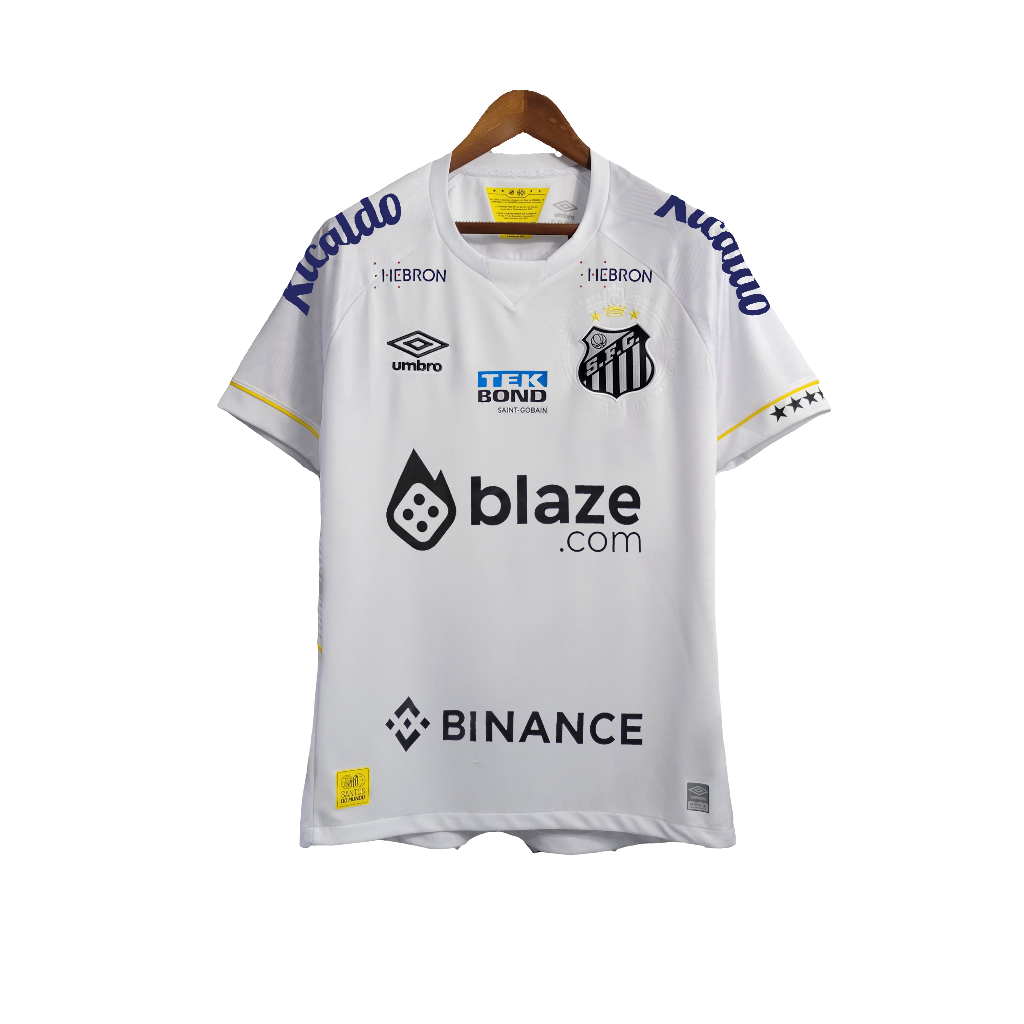 Camisa Santos 23/24 I Home - Todos os Patrocínios - Versão Torcedor