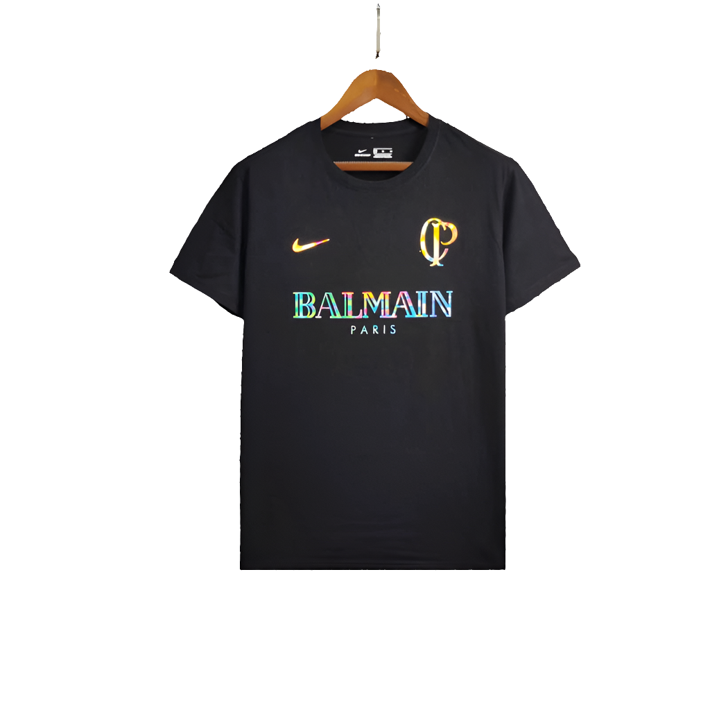 Camisa Corinthians 24/25 Edição Casual - Preto - Versão Torcedor