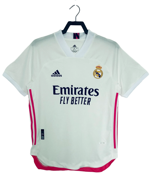 Camisa Real Madrid 2021 I Home - Versão Retrô