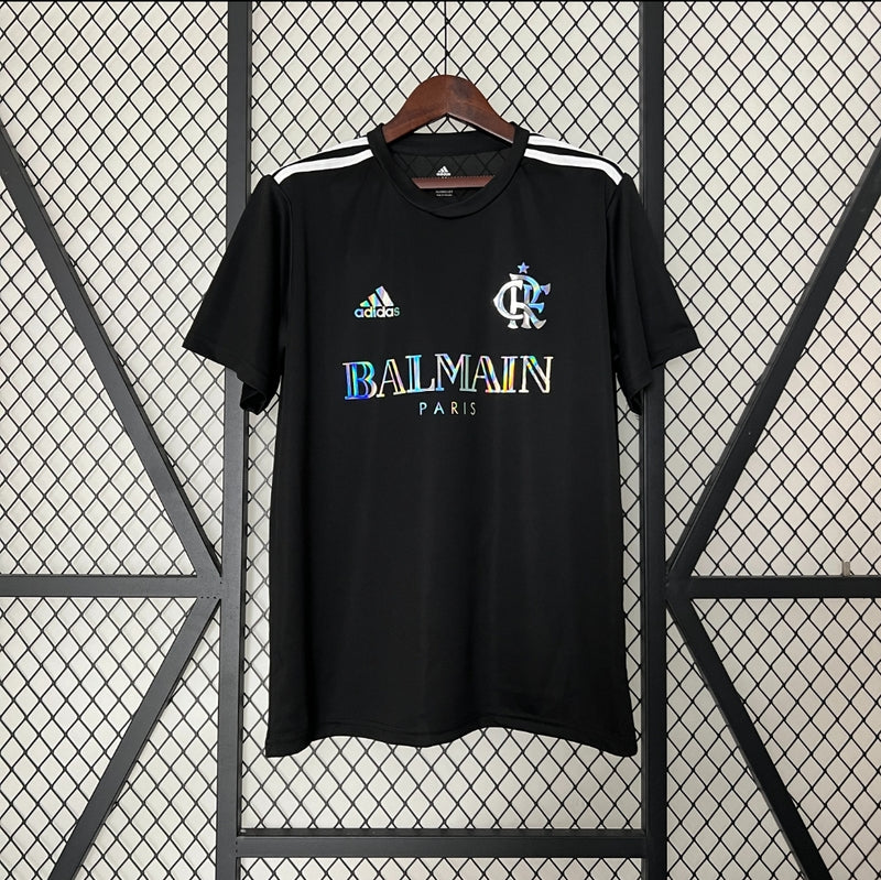 Camisa Flamengo Edição Especial  23/24 - Balmain Torcedor Masculina - Lançamento