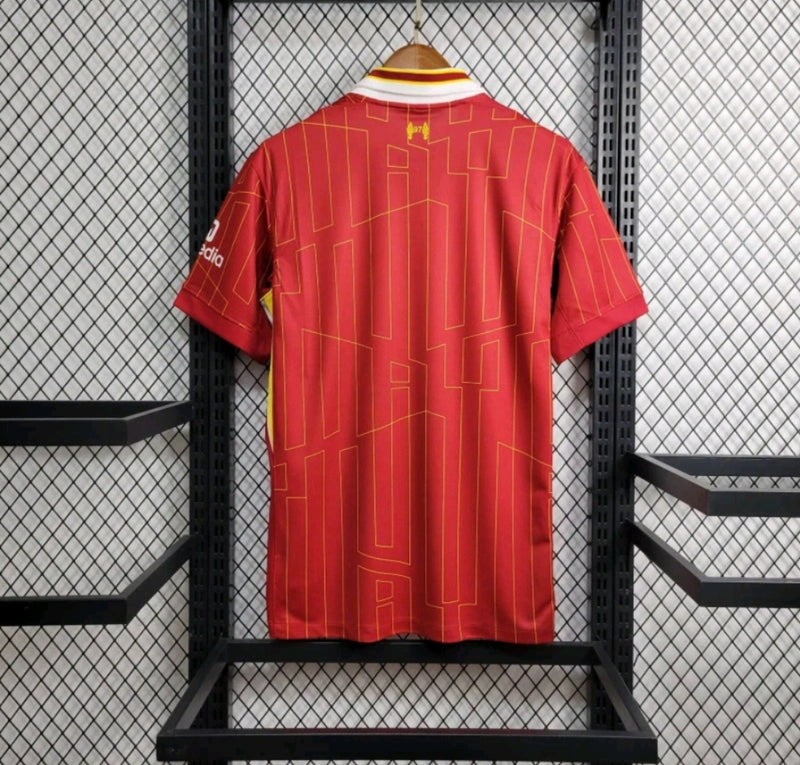 Camisa Liverpool Home 24/25  Torcedor Masculina - Lançamento