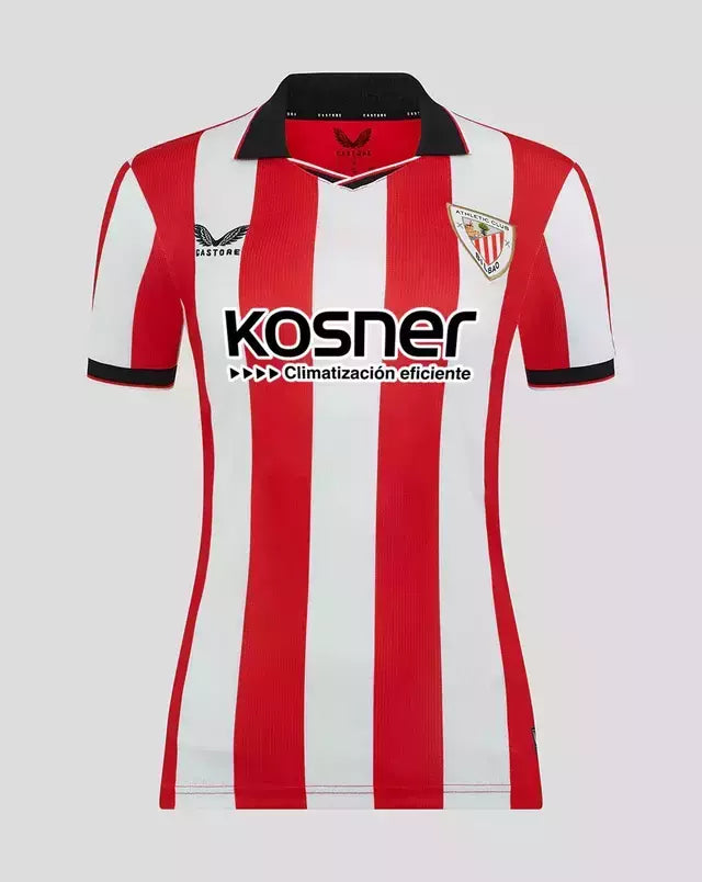Camisa Athletic Bilbao Home 2025/26 - Torcedor Feminina